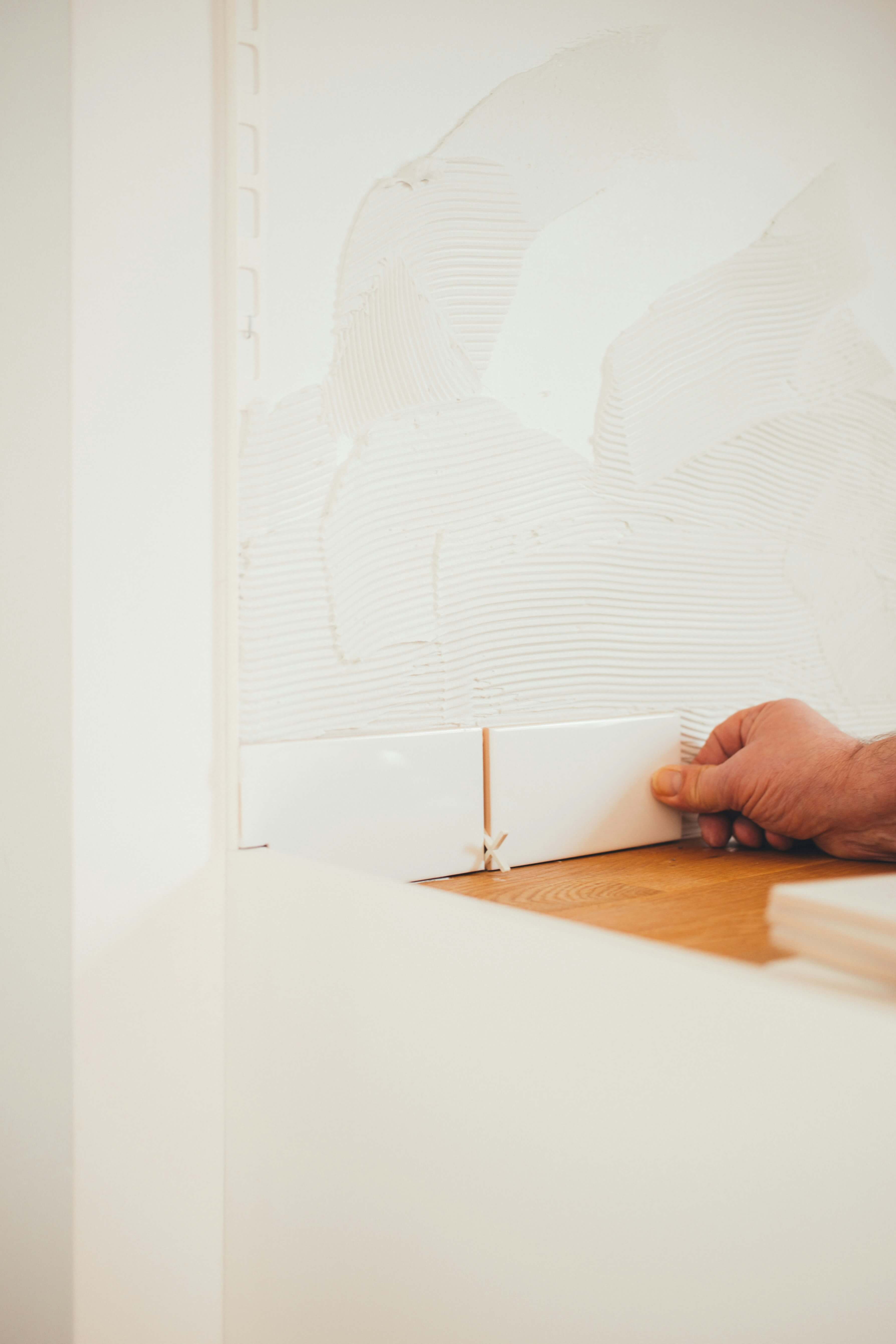 Wandgestaltung mit Farbmustern